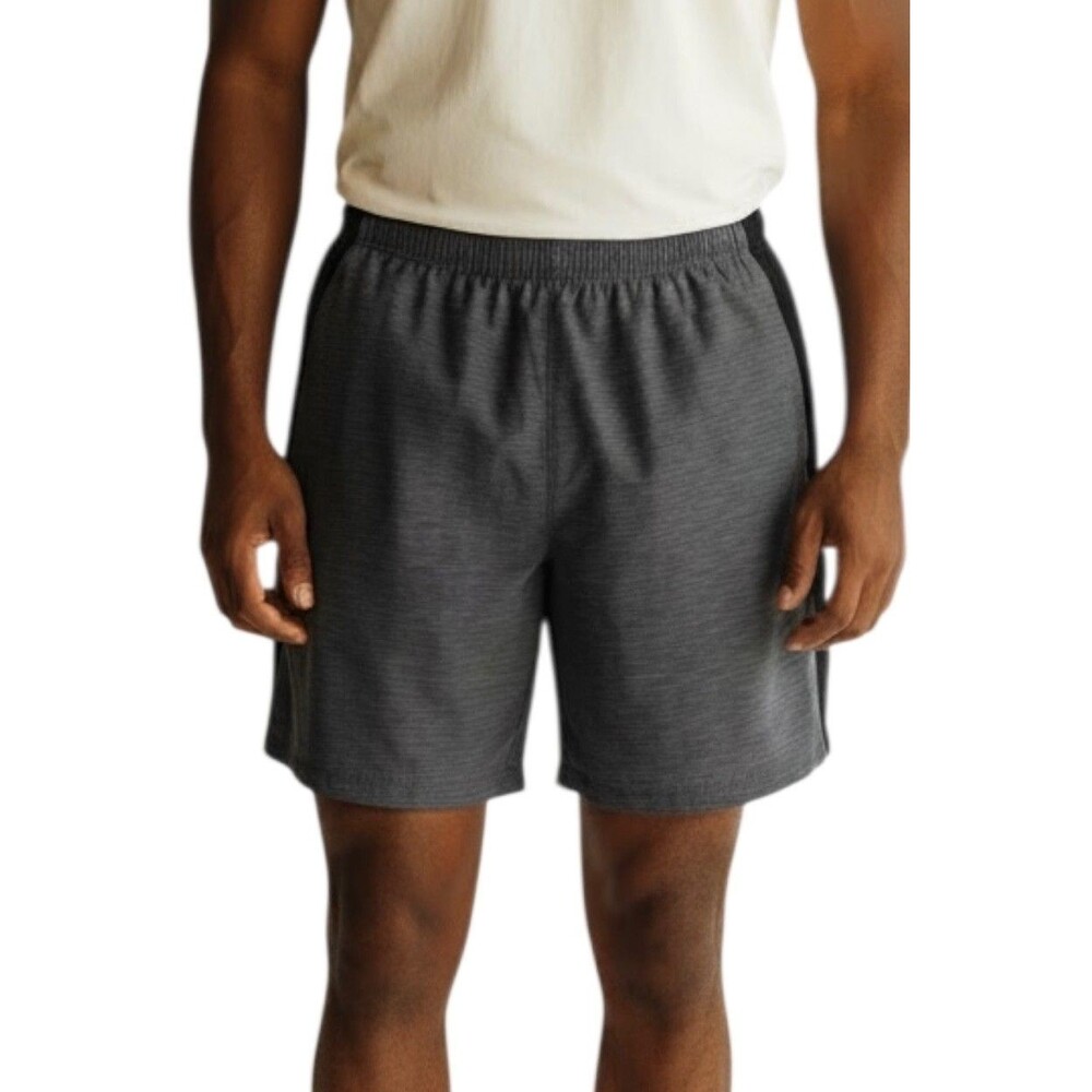 Etonic Men's Active Training Shorts w/ Pockets Stretch Size XL Graphite Gray